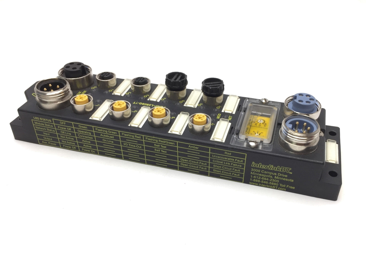 New Other Turck FDNP-L0808G-TT Bus Stop I/O Module DeviceNet, 8-NPN/PNP In, 8-Out 24VDC