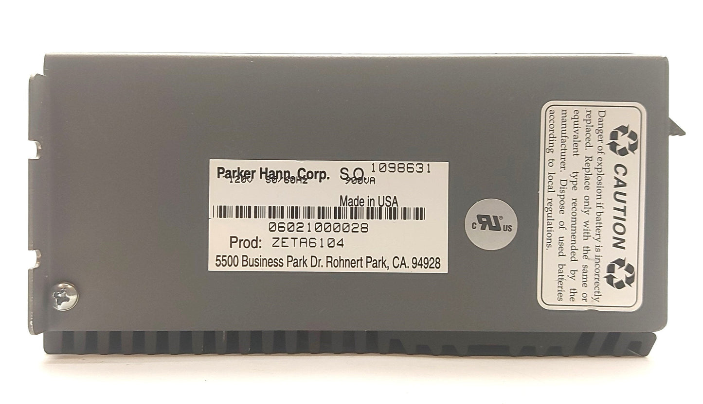 Used Parker ZETA6104 Compumotor Stepper Drive 1-Axis 4A I/O In: 19 Out: 9 95-132VAC