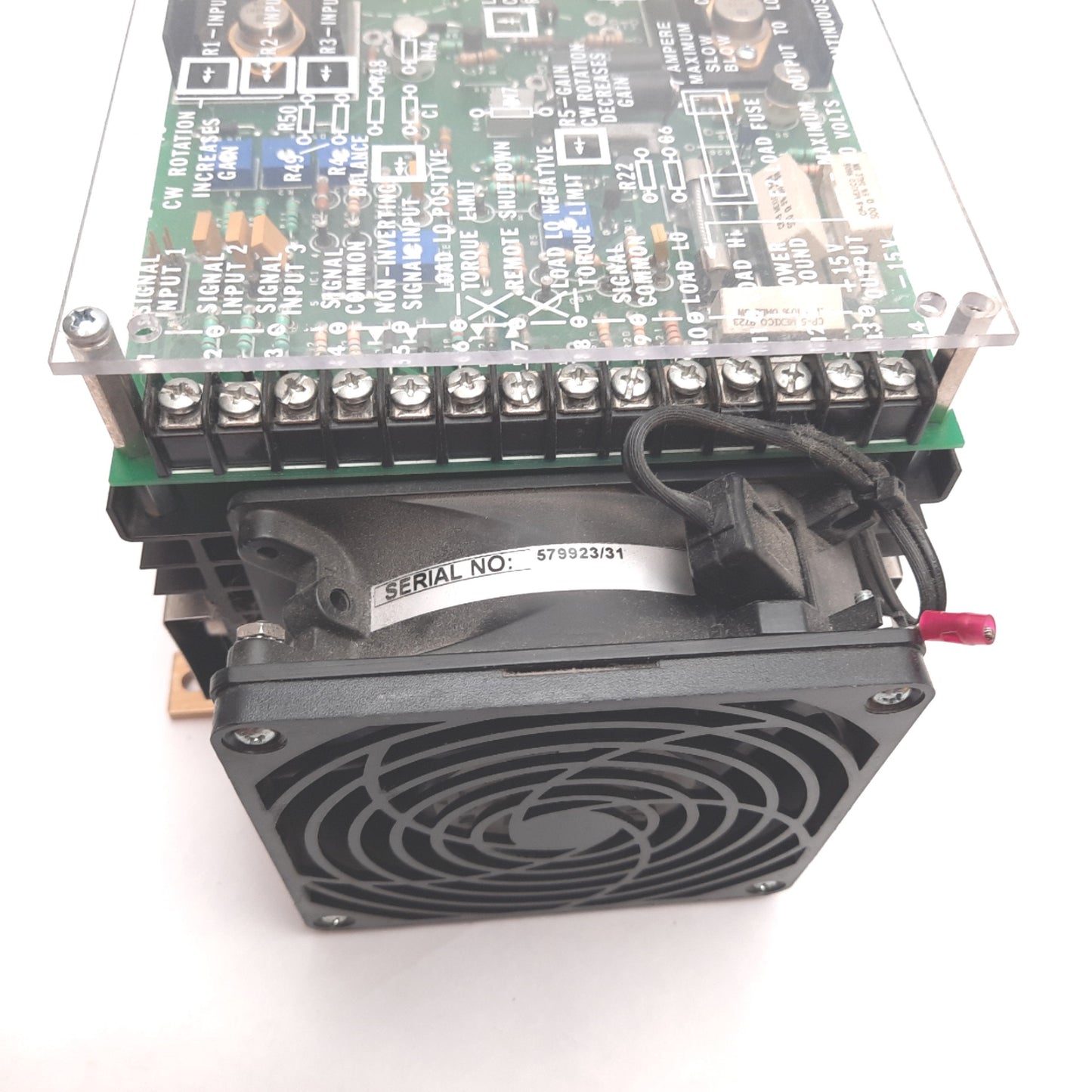 Used Aerotech 4020-LS-A-F5 Linear Servo Amplifier, DC Motors, 1 Phase, 40V 20A 1000W