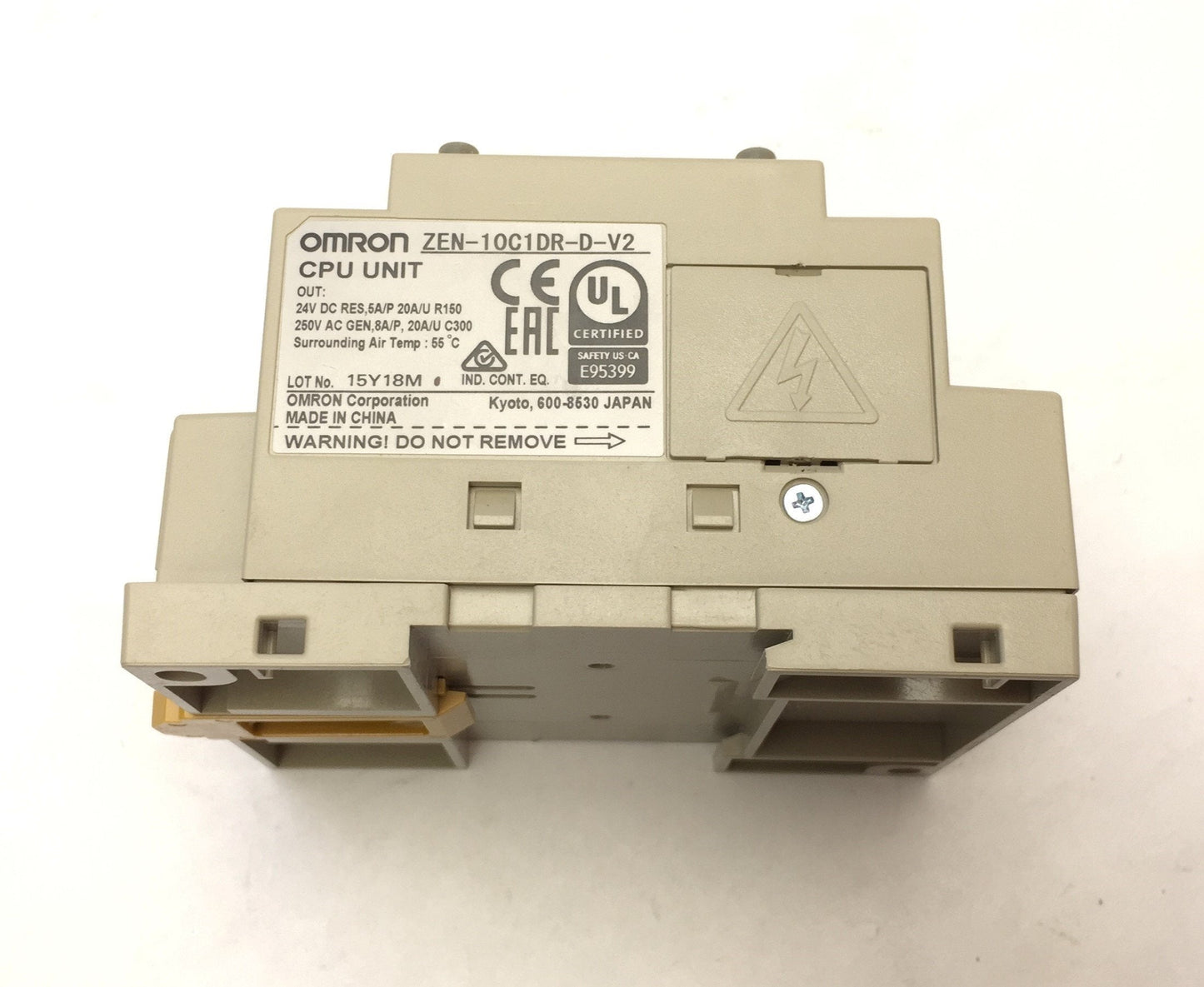 New Other Omron ZEN-10C1DR-D-V2 Programmable Smart Relay CPU 6-Inputs 4-Outputs, 24VDC