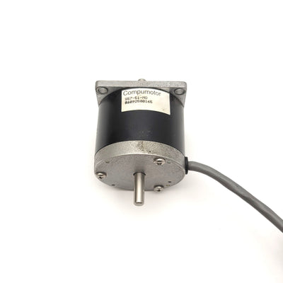 Used Parker S57-51-MO Compumotor Stepper Motor 90-130VAC NEMA 23 Shaft Diameter: 1/4"