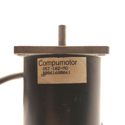 Used Parker S57-102-MO Compumotor Hybrid Stepper Motor 1.8ø 125oz-in 2-Phase NEMA23