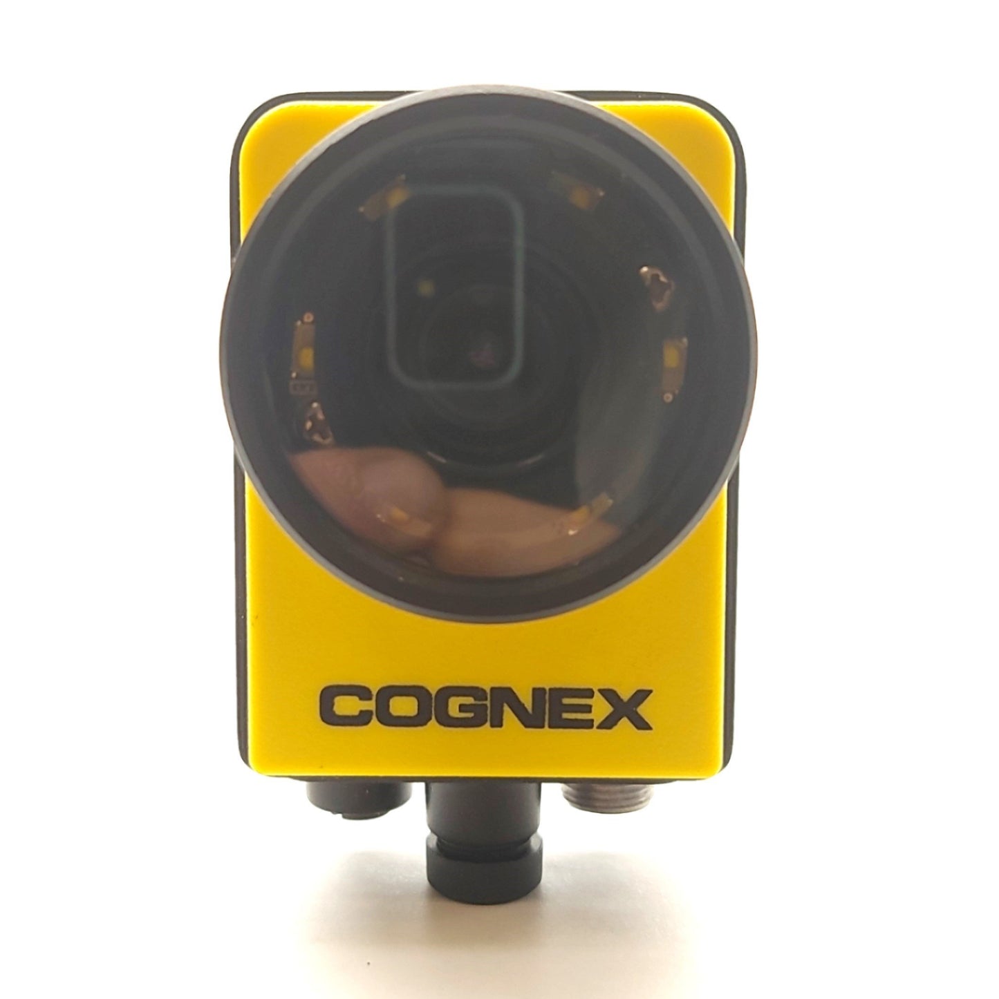 Used Cognex IS7010-01 In-Sight Machine Vision Camera 1/1.8"CCD White LED M12 Lens 24V