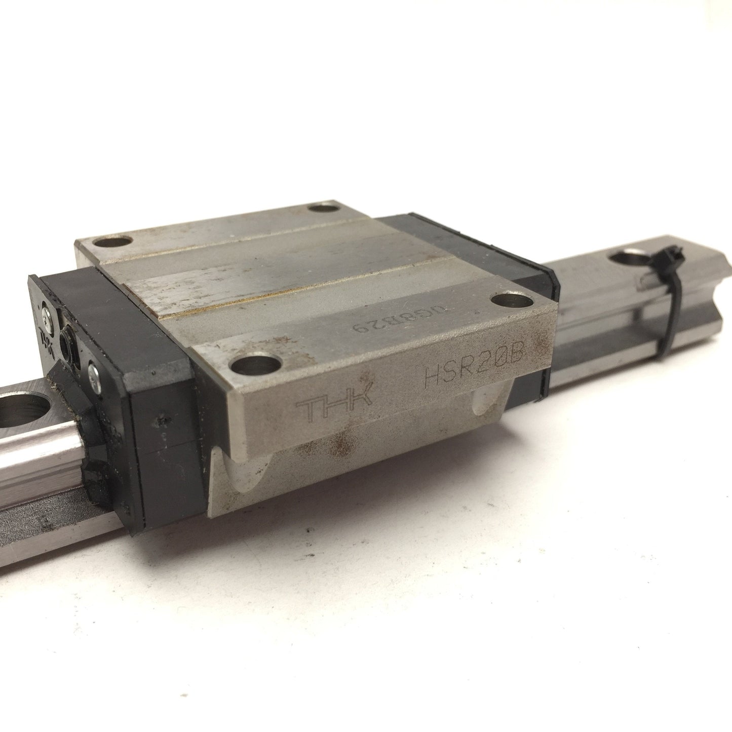 Used THK HSR20B Linear Bearing w/ Linear Rail Length: 219mm Width: 20mm Height: 18mm