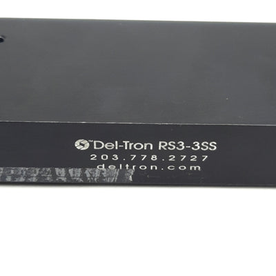 Used Deltron RS3-3SS Crossed Roller Slide, Travel: 3", 5" x 2.62" x 1", 340 lbs