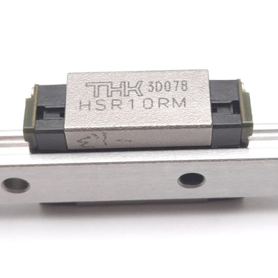 New – Open box THK HSR10RM Linear Bearing on 325mm Long Rail, Carriage: 31mm x 20mm x 13mm