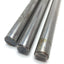 Used Lot of 3 Linear Bearing Guide Round Steel Shaft, Length: 17", Diameter: 0.50"