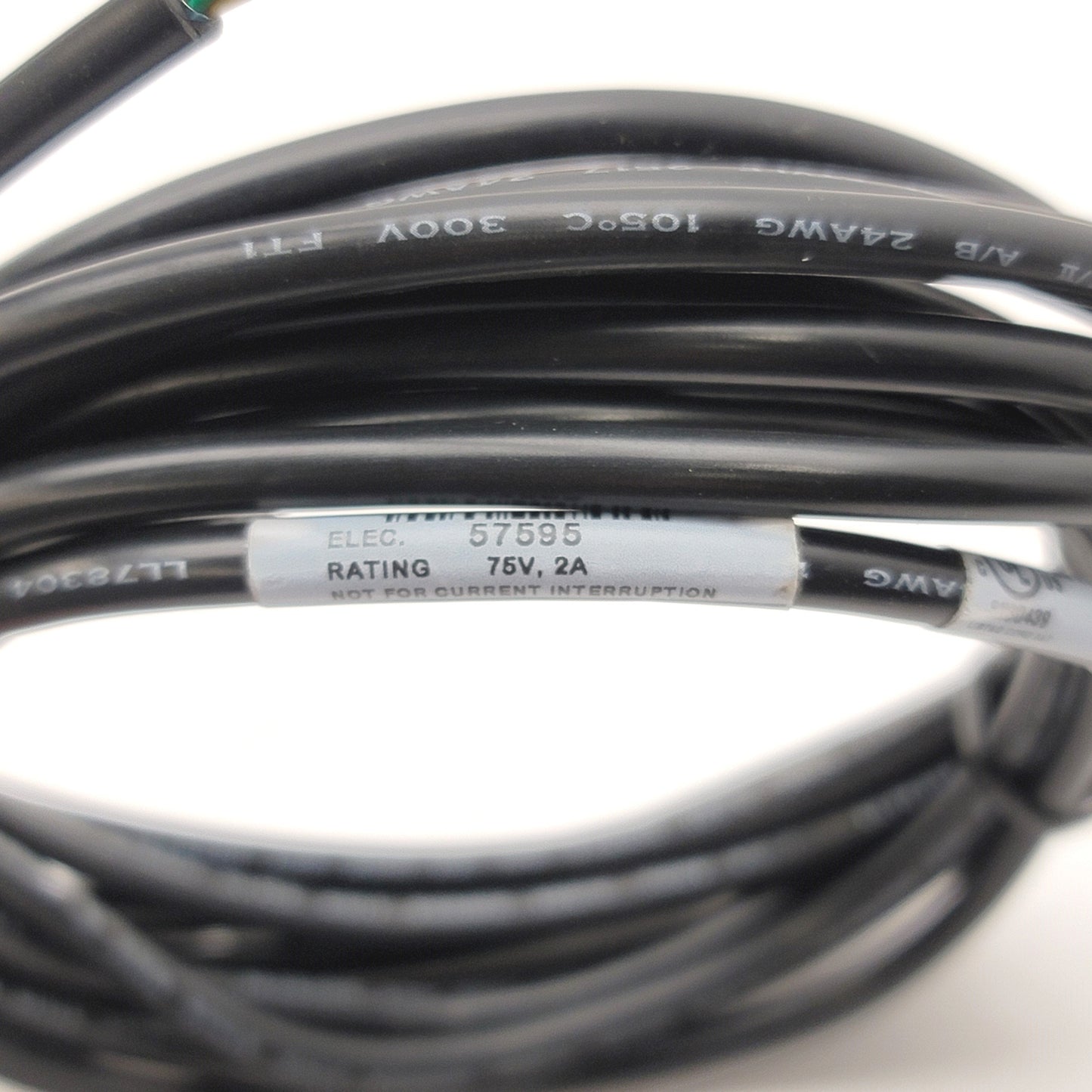 Used Banner Engineering MQDC-830 Single Ended M12 Euro Style QD 8-Pin Cordset 15ft