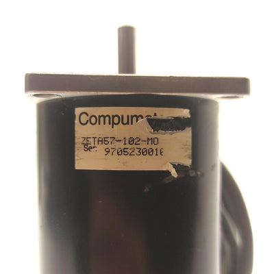 Used Parker ZETA57-102-MO Compumotor Stepper Motor, 1.8°, 125oz-in, NEMA23 *Splice*