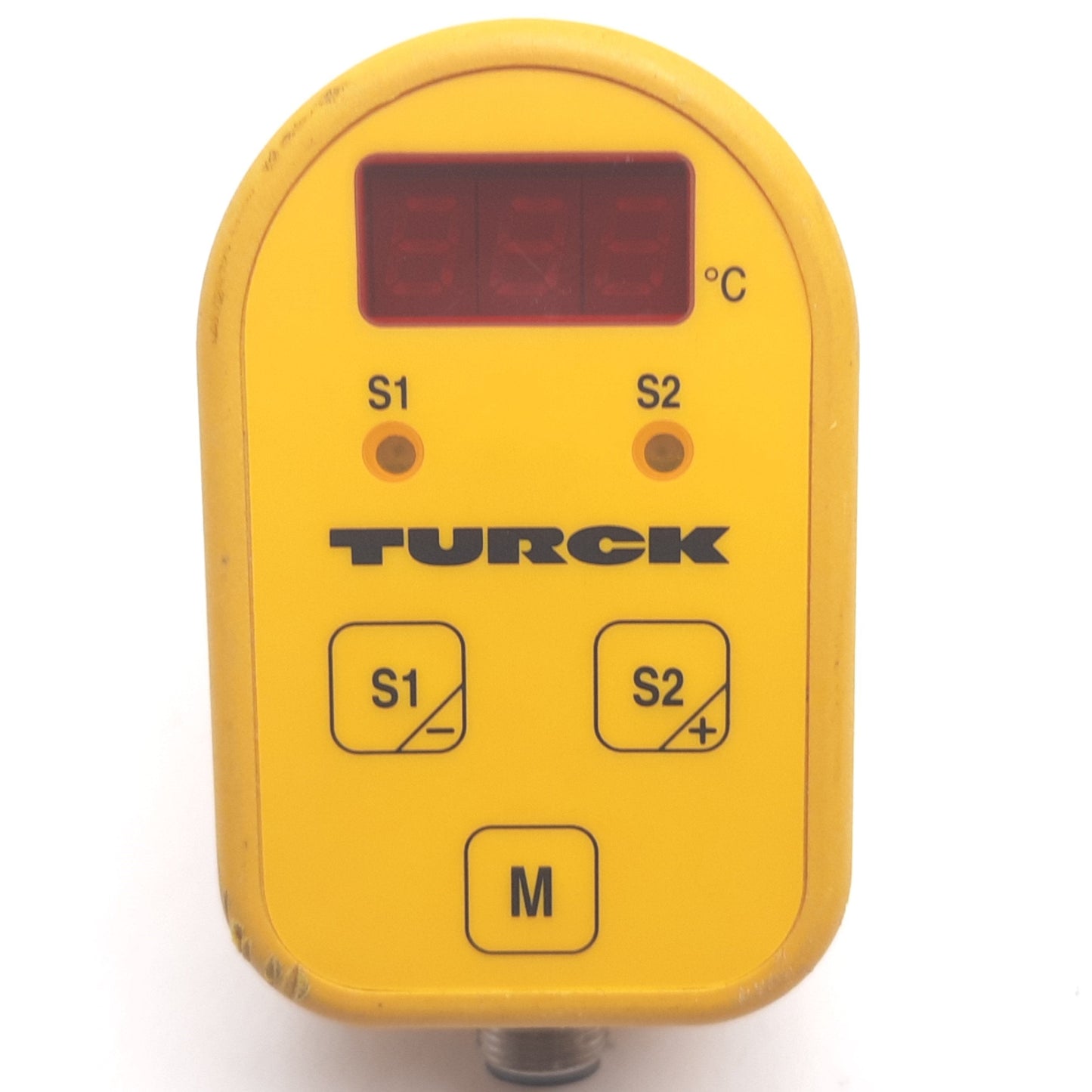 Used Turck TC01-G1/2A4P-2AP8X-H1140 Flow Monitoring Immersion Sensor, 24VDC, PNP G1/2