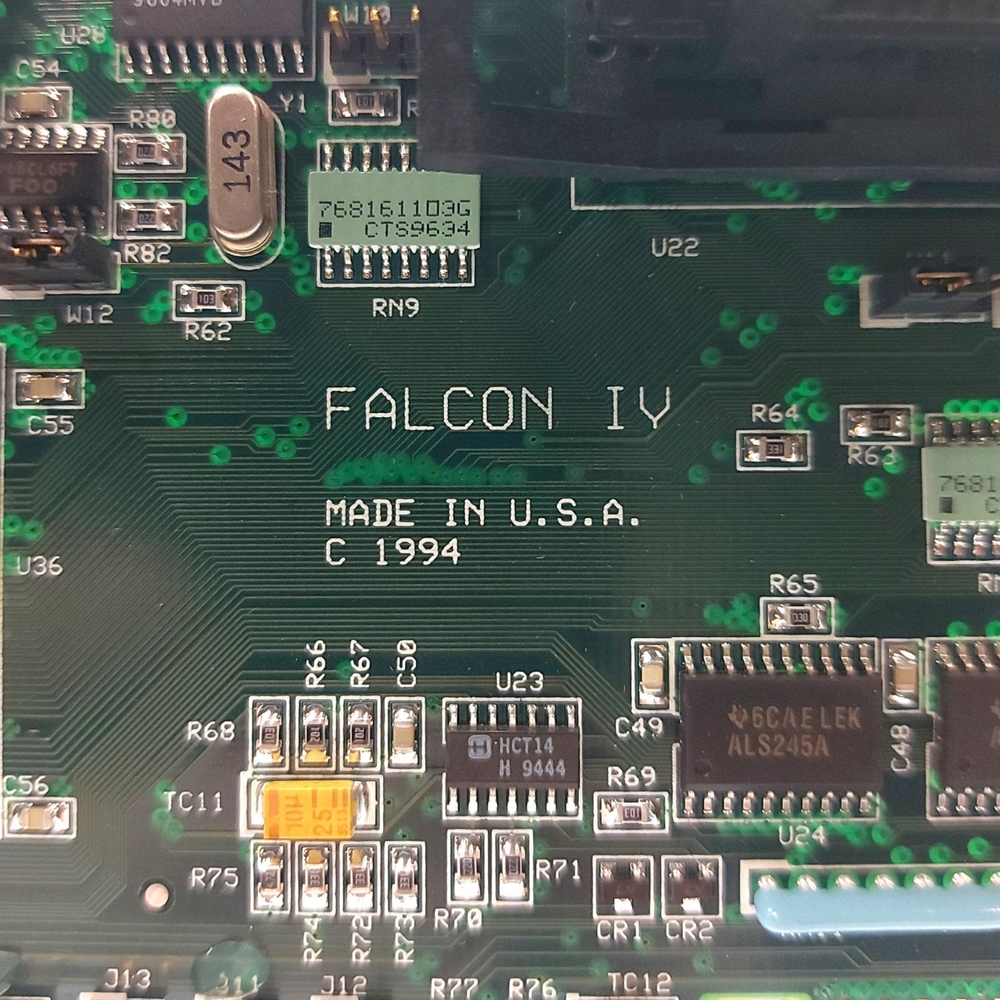 Used US Logic Falcon IV Single Board Computer Intel DX2 486 66MHz 64MB RAM Socket 3