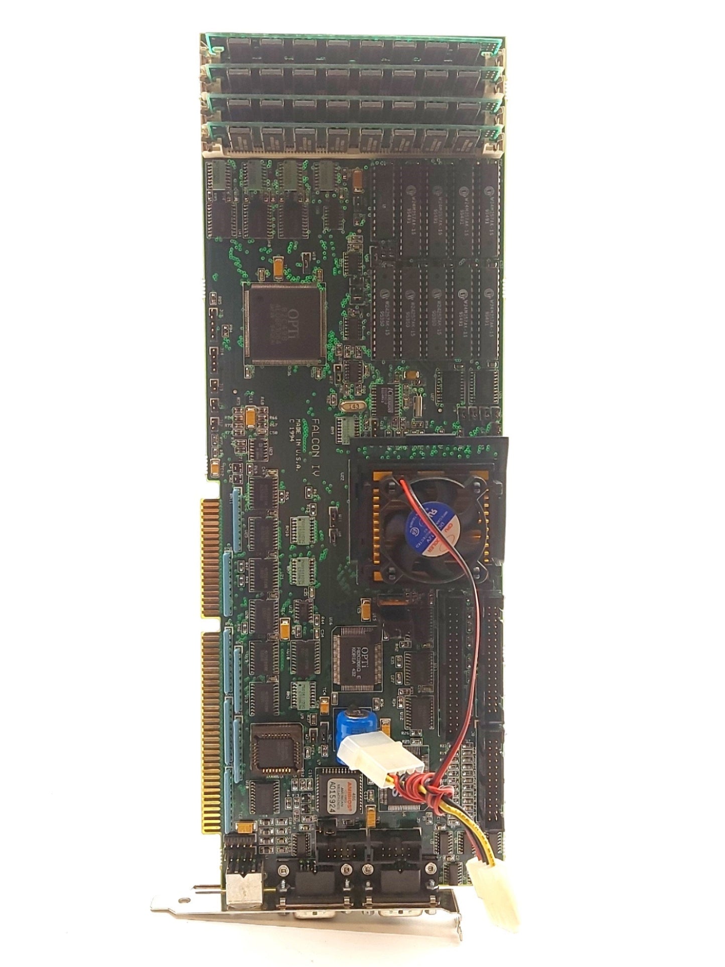 Used US Logic Falcon IV Single Board Computer Intel DX2 486 66MHz 64MB RAM Socket 3