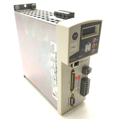 Used Allen Bradley 2097-V31PR0 Kinetix 300 Servo Drive 2A 400W EtherNet/IP 120/240VAC