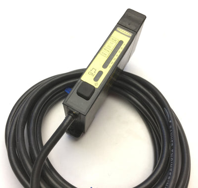 New Other Banner D12EP6FP Fiber Optic Sensor Supply: 10-30VDC, Output: SPST PNP, Cable: 2m