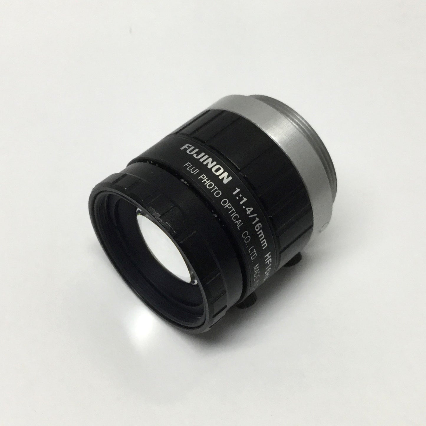 Used Fujinon HF16HA-1B Machine Vision Camera Lens 1:1.4/16mm, C-Mount, 1.5MP, 2/3"