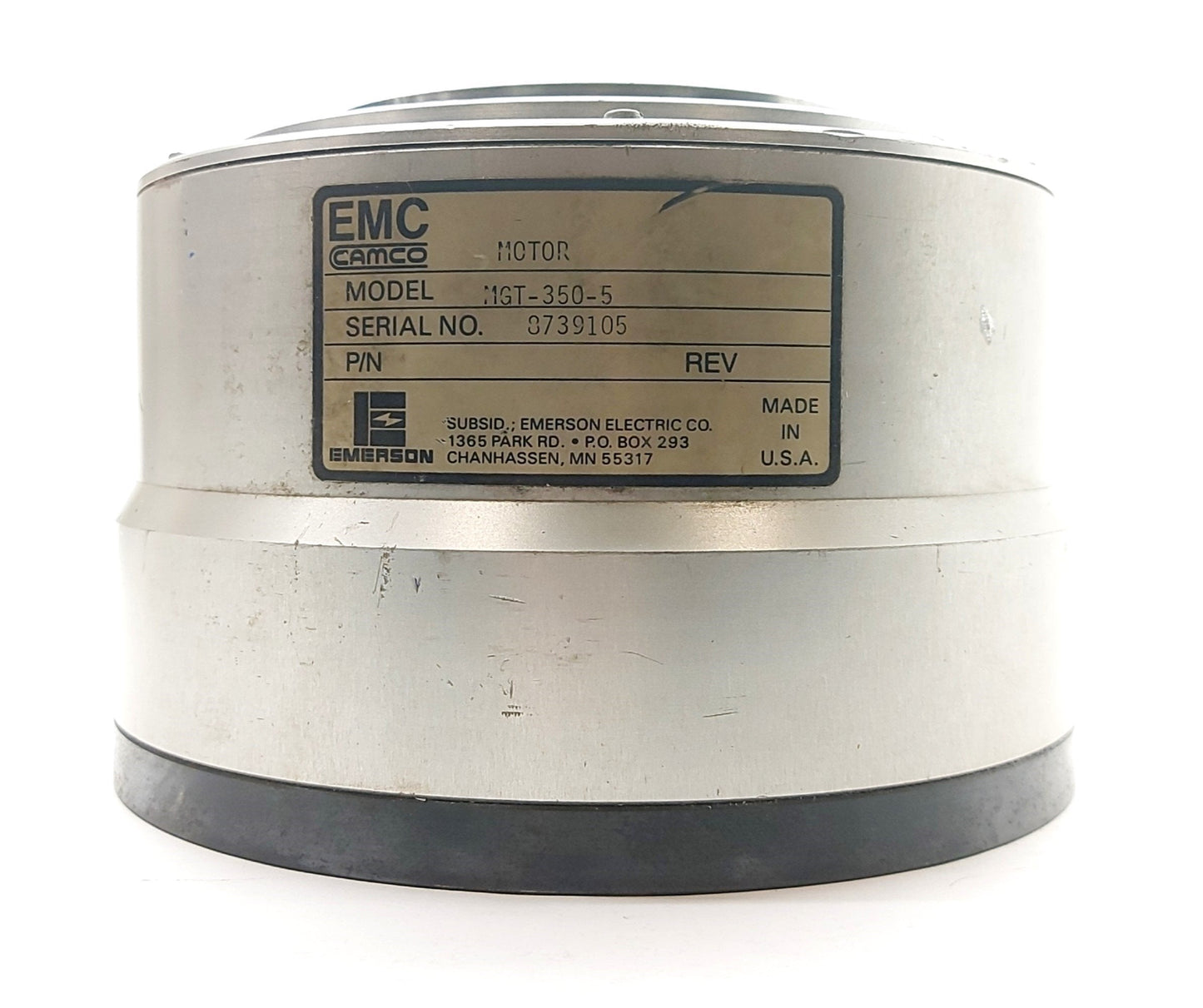 Used EMC Camco MGT-350-5 Megatorque Servo Motor ?110mm Rotor ?40mm Bore ?180 x 126mm