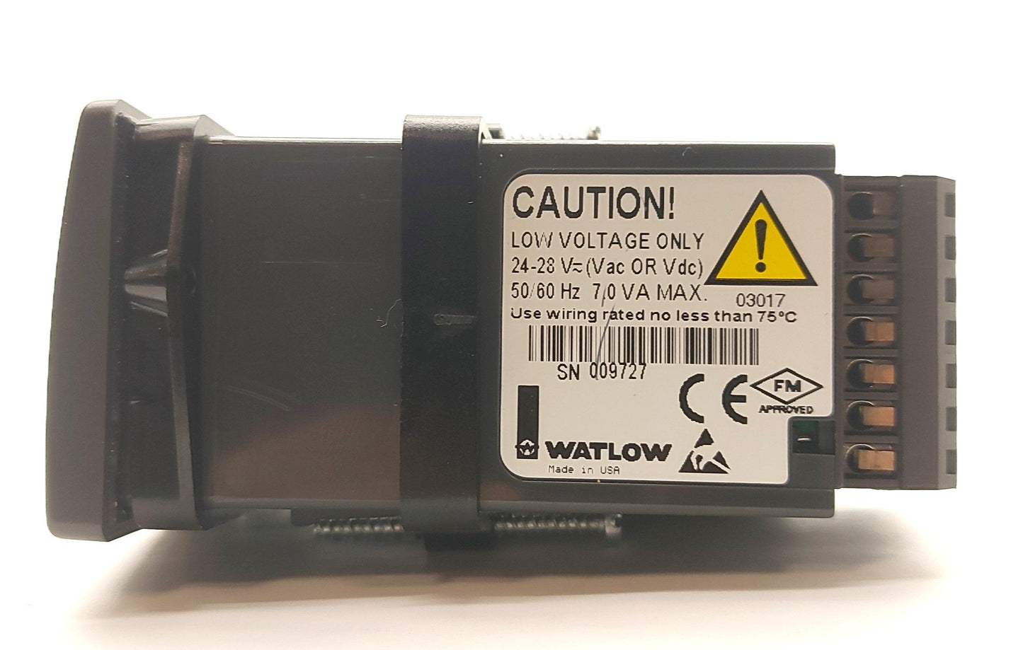 Used Watlow 97B1-DCAU-00RG Temp Limit Controller, Relay, Switched DC, RS-485, 24V