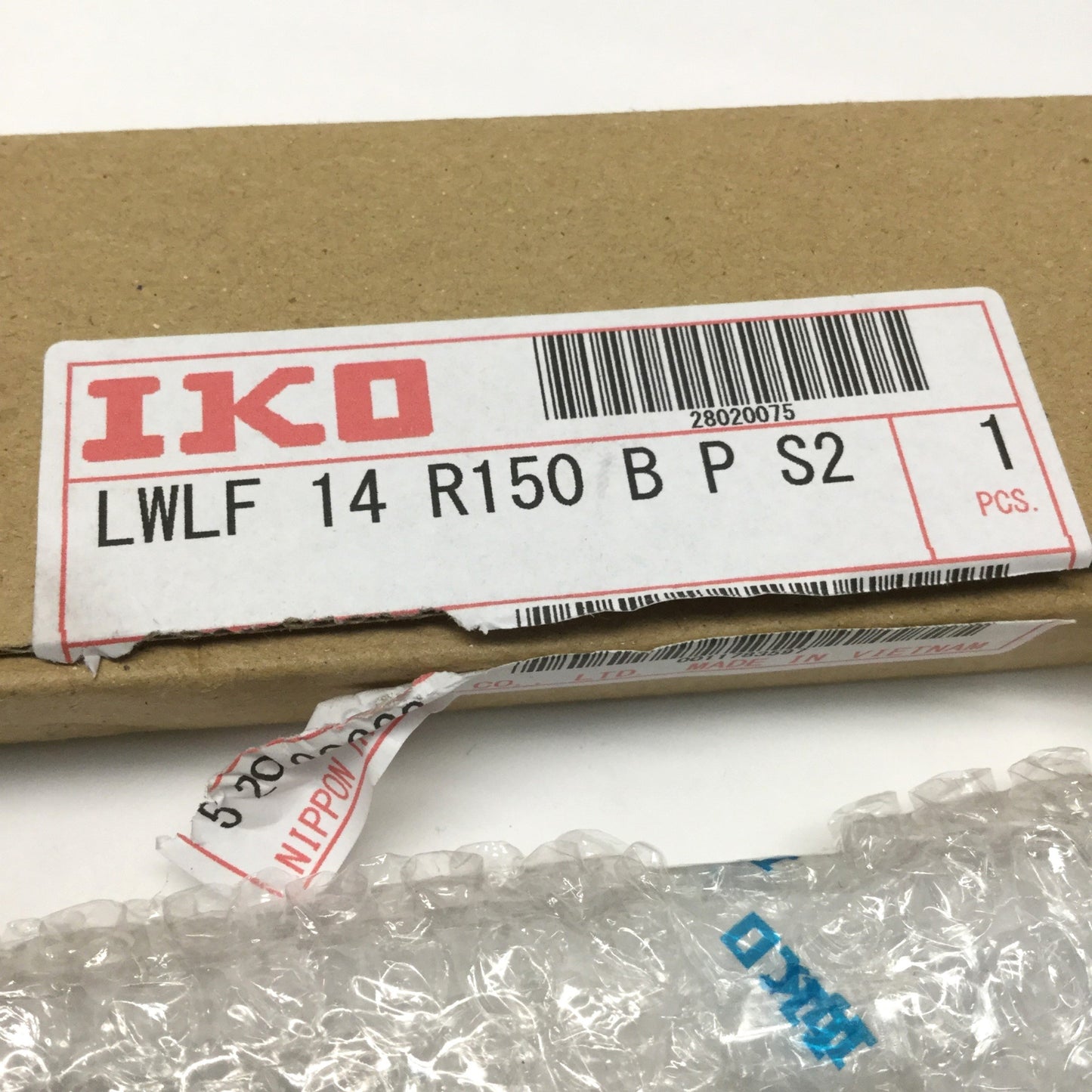 New IKO LWLF-14-R150-B-P-S2 Precision Linear Guide Rail Way Track, 150mm Long