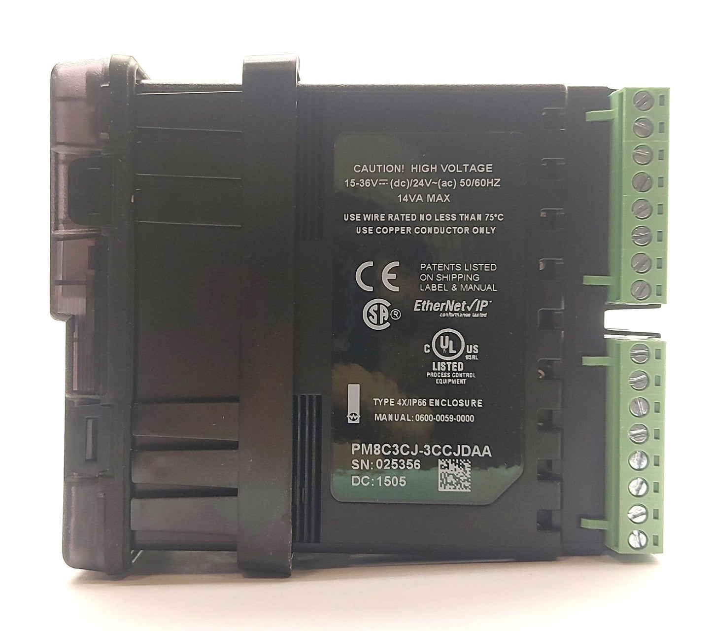 New Watlow PM8C3CJ-3CCJDAA EZ-Zone PM PID Controller DC/Open 5A Relay 24VDC 1/8 DIN