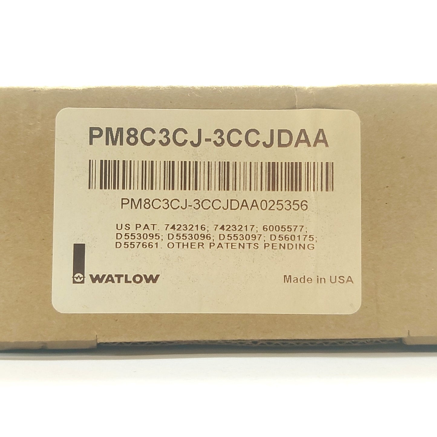 New Watlow PM8C3CJ-3CCJDAA EZ-Zone PM PID Controller DC/Open 5A Relay 24VDC 1/8 DIN