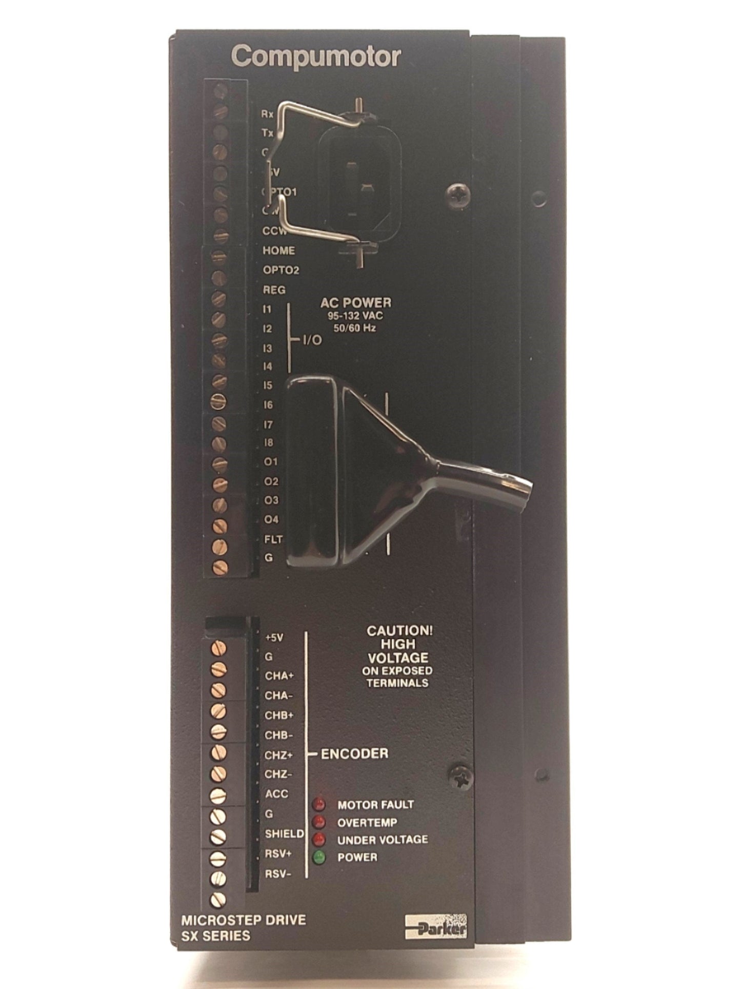 Used Parker SX83-62 SX6-DRIVE Compumotor Stepper Motor Drive, 2-Phase Hybrid, 120VAC