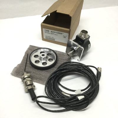 New Other Accu-Coder 725N-S-S-1000-Q-HV-1-F-N-SY-N-N Quad Incremental Shaft Encoder ?3/8"