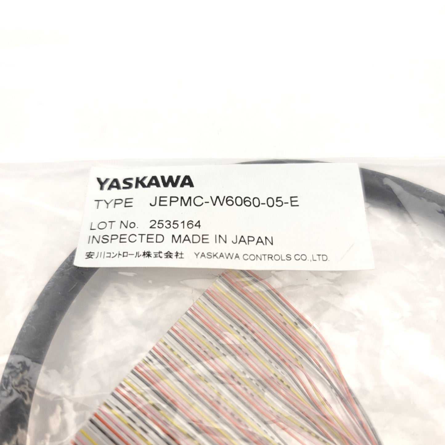 New Other Yaskawa JEPMC-W6060-05-E I/O Cable For MP2000 LIO-04, LIO-05, DO-01, PO-01, 0.5m