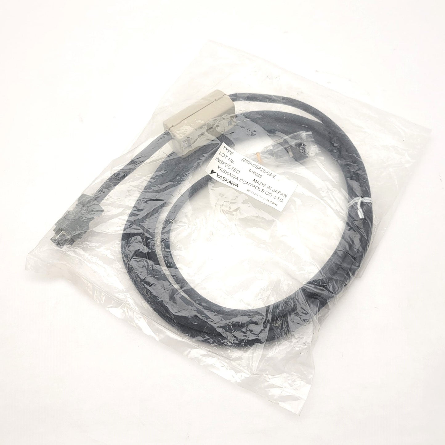 New Yaskawa JZSP-CSP25-03-E Absolute Encoder Cable With Battery Case 3 Meters