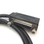 Used GE Fanuc IC693CBL300 Backplane Wye I/O Expansion Shielded Cable, Length: 3ft 1M