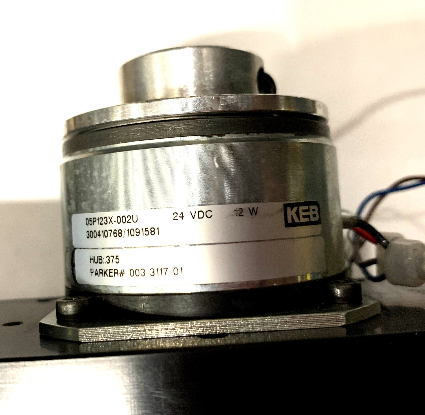 Used Parker 803-4045C 406XR Ballscrew Linear Positioner 100mm, NEMA 23, 3/8" Diameter