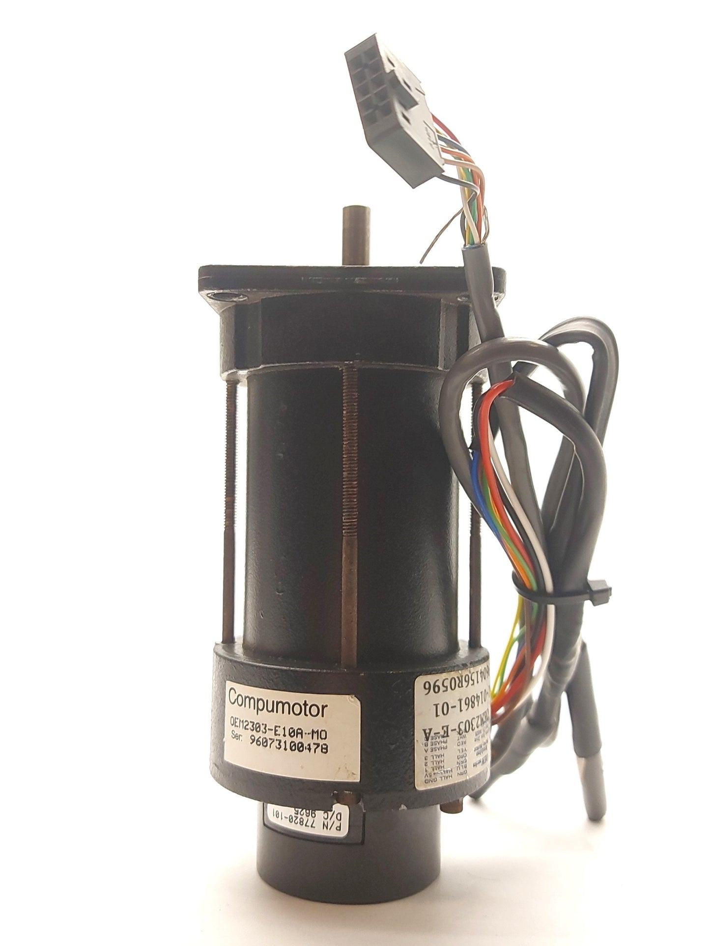 Used Parker OEM2303-E10A-MO Compumotor DC Servo Motor 111W 55.8oz-in 70VDC NEMA 23