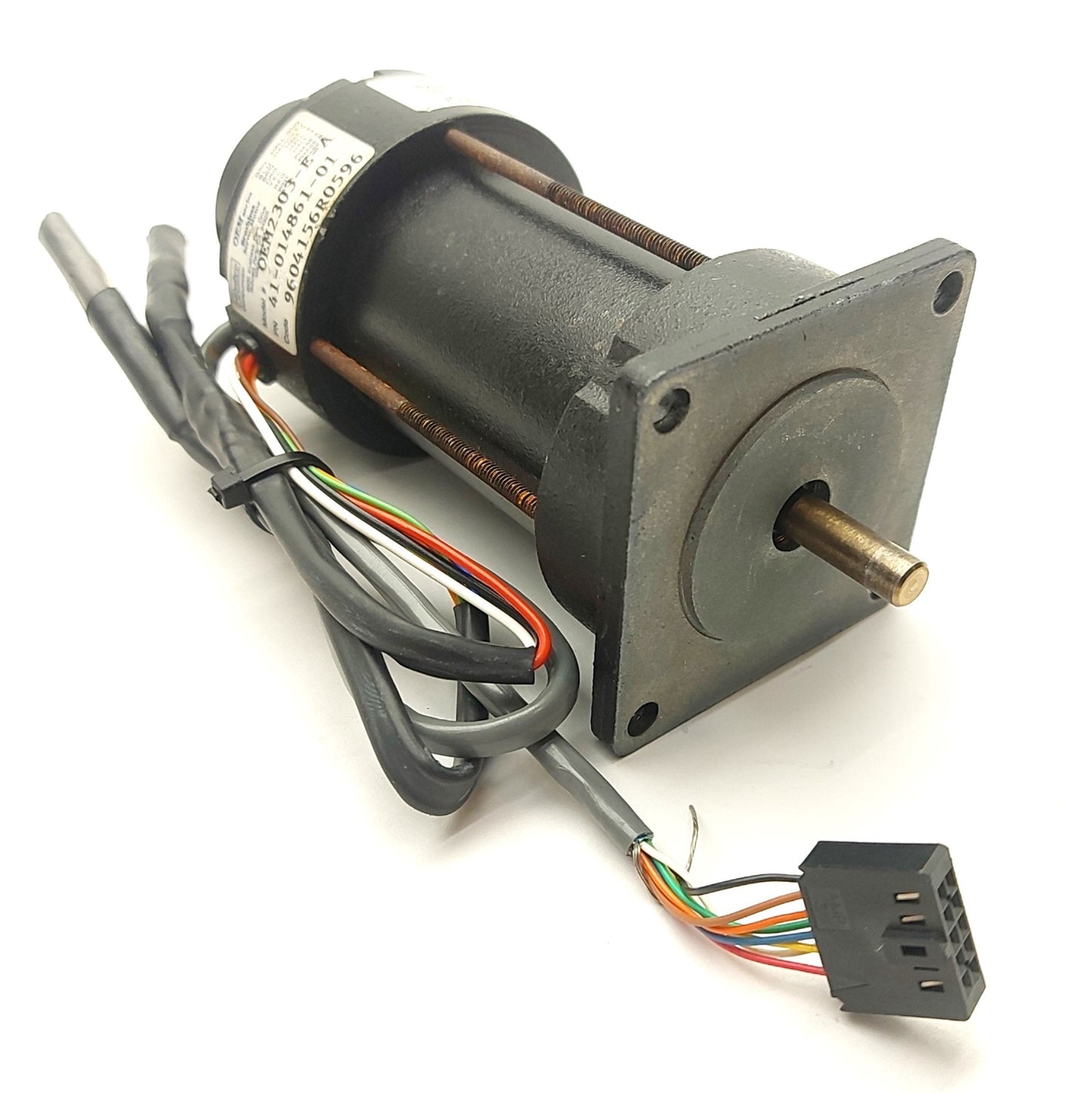 Used Parker OEM2303-E10A-MO Compumotor DC Servo Motor 111W 55.8oz-in 70VDC NEMA 23