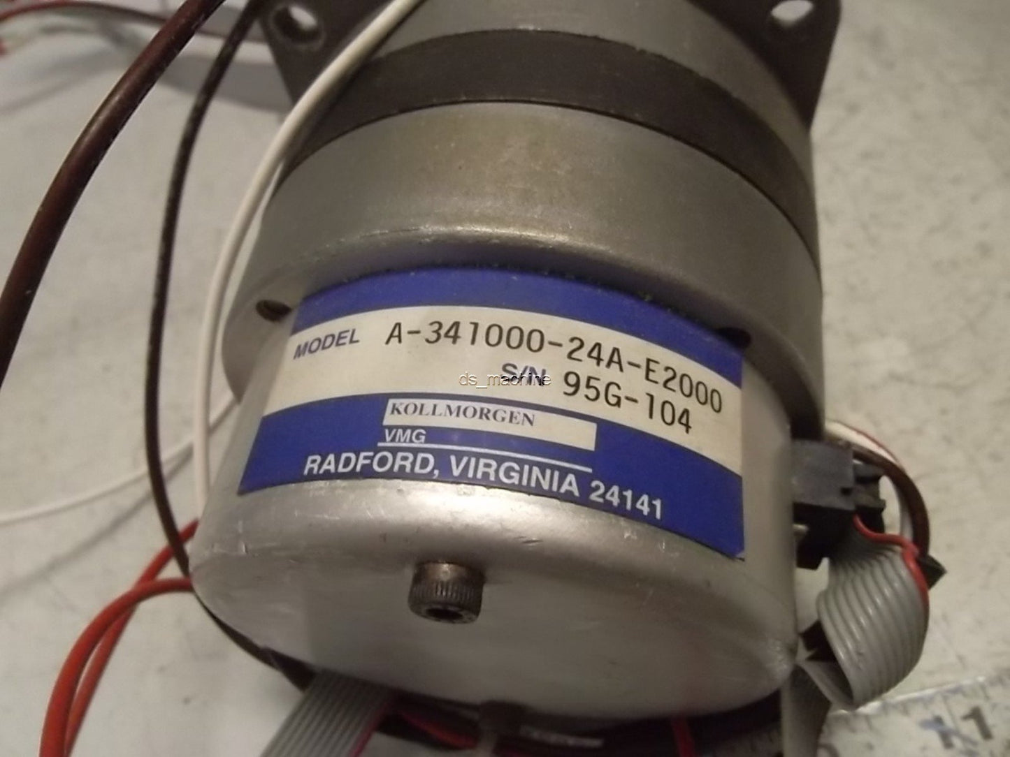 Used Kollmorgen A-341000-24A-E2000 Motor