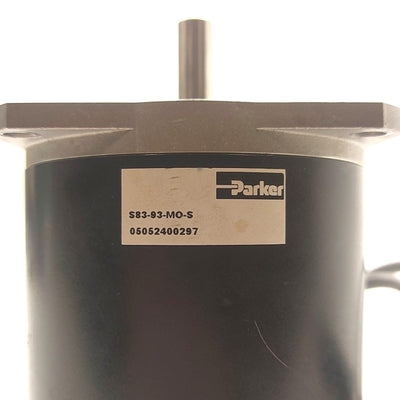 Used Parker S83-93-MO-S Compumotor Stepper Motor, 2-Phase Hybrid, 300oz-in, NEMA 34