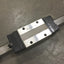 Used THK LM Caged Linear Guide Rail w/2x SHS15V Bearings, Rail: 1625mm x 15mm x 13mm