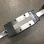 Used THK LM Caged Linear Guide Rail w/2x SHS15V Bearings, Rail: 1625mm x 15mm x 13mm