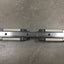 Used THK LM Caged Linear Guide Rail w/2x SHS15V Bearings, Rail: 1625mm x 15mm x 13mm