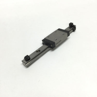 Used MiSUMi SSELBZ 8 Ball Bearing Carriage Long Block Slide, 85mm Linear Guide Rail