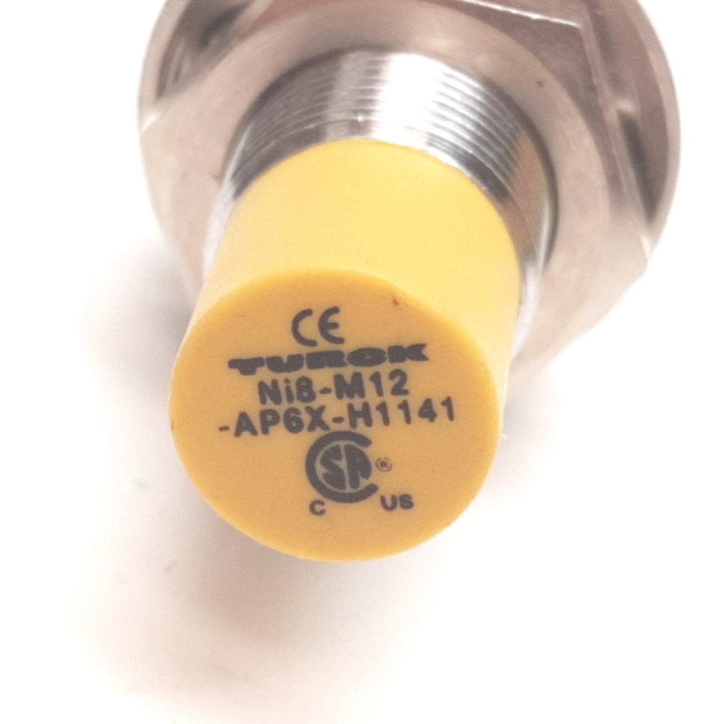 Used Turck Ni8-M12-AP6X-H1141 Inductive Proximity Sensor, 8mm, 10-30VDC, PNP N/O