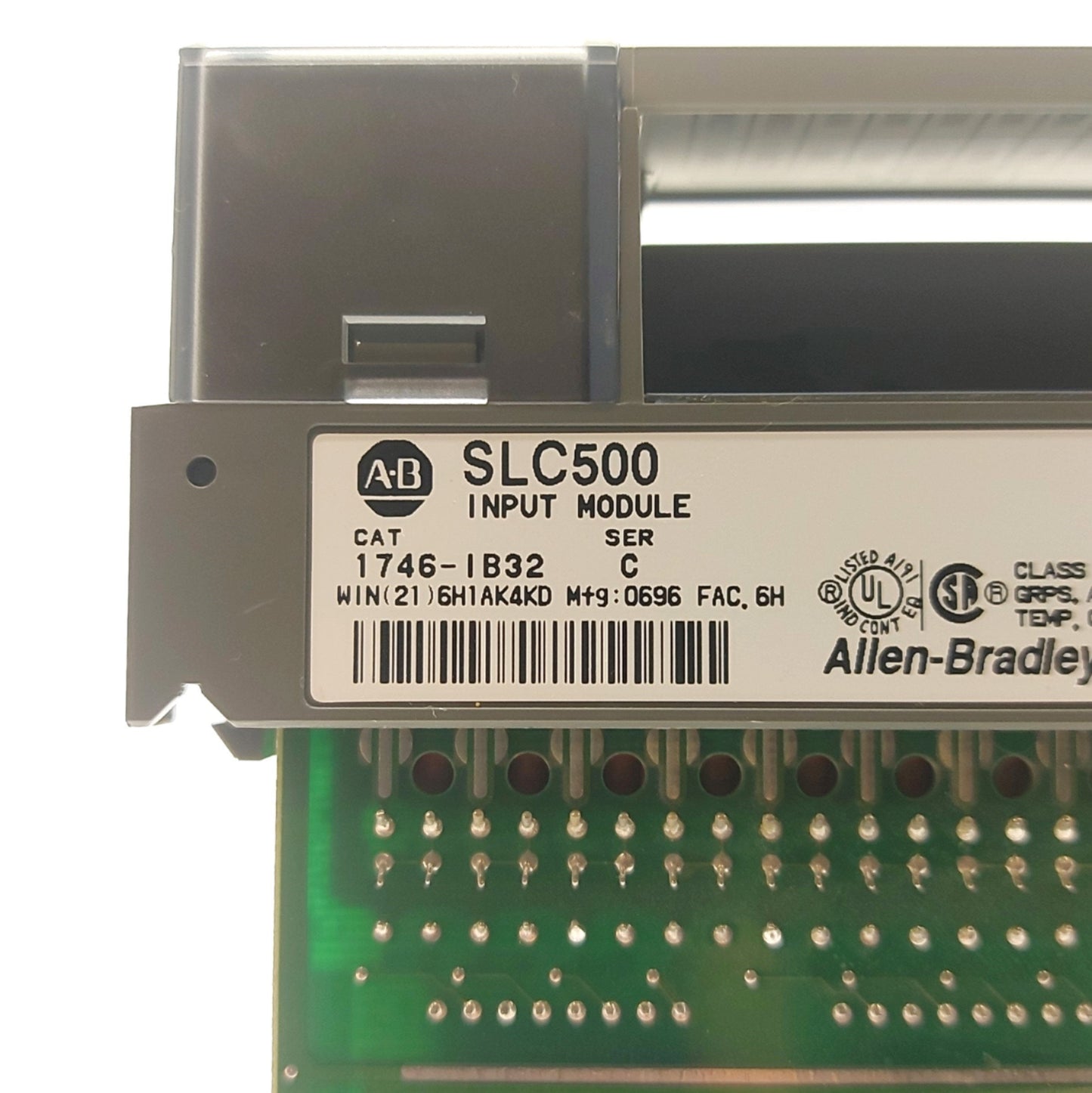 Used Allen Bradley 1746-IB32 Ser. C SLC 500 DC Sink Digital Input Module 32-Point