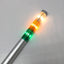 Used Patlite MT Super Slim Stack Light Signal Tower 24VAC/DC White, Amber, Green