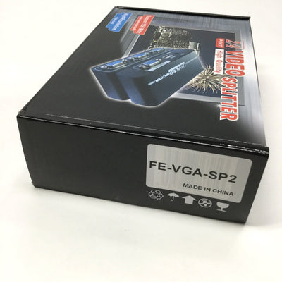 New Other FE-VGA-SP2 2-Port VGA Video Splitter 550MHz 1920x1440 High Definition