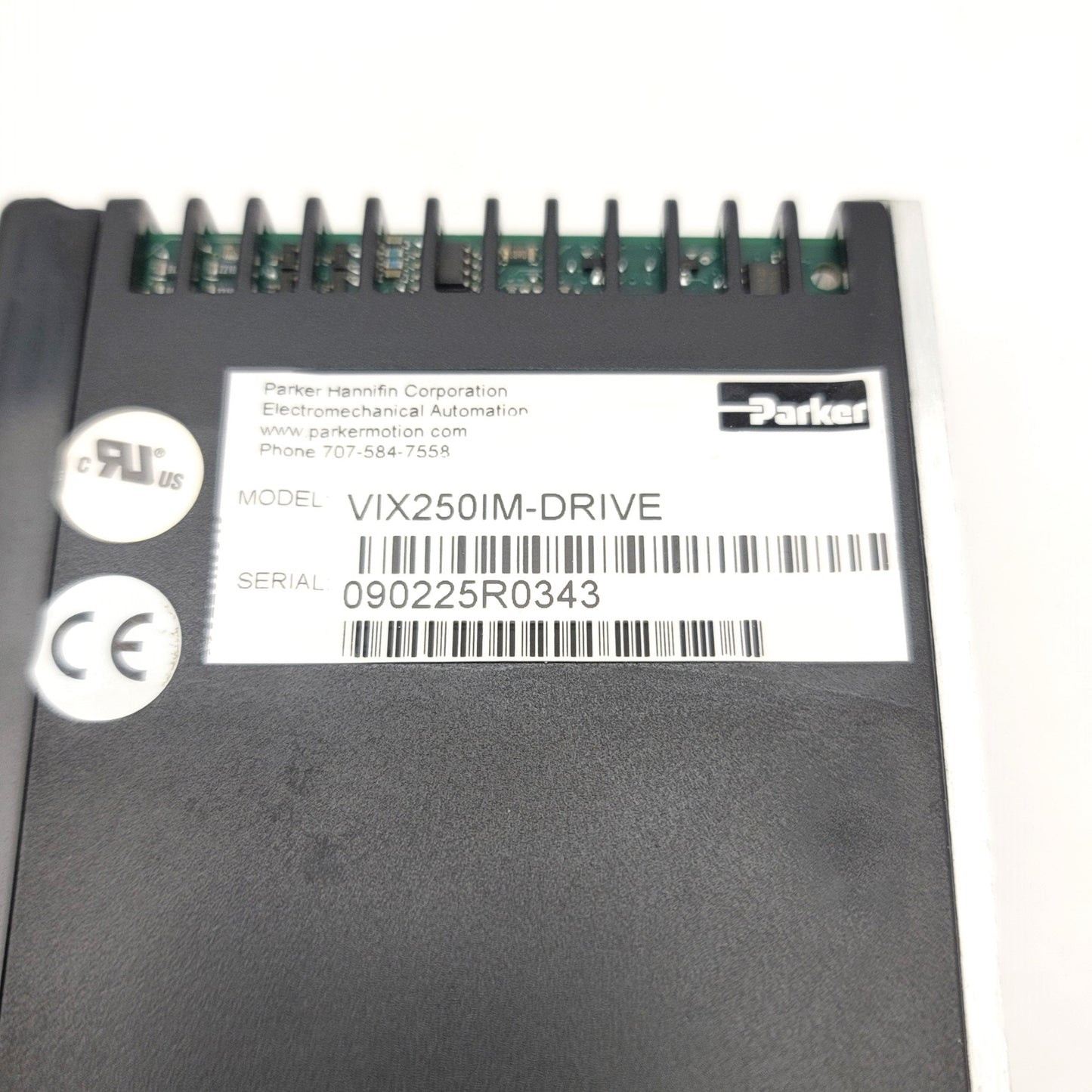 Used Parker VIX250IM-DRIVE Micro Stepper Drive 24-80VDC, 2.8A 2x RJ45, RS232/RS485