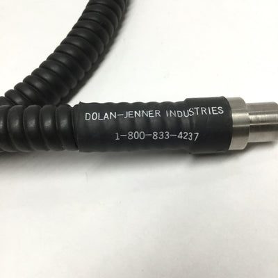 Used Dolan Jenner A3739P Fiber Optic Microscope Ringlight 60mm ID, 9/16" Input, 36" L