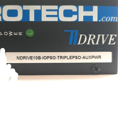 Used Aerotech NDRIVE10B-IOPSO-TRIPLEPSO-AUXPWR Digital Motor Drive, 320VDC 5/10A