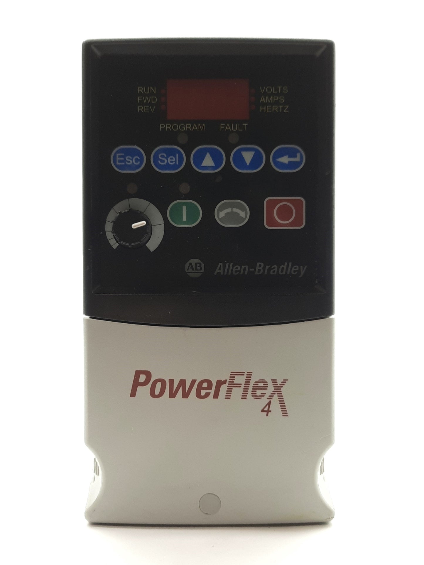 Used Allen Bradley 22A-B2P3N104 Ser A Powerflex 4 AC Drive, 1/2HP, 3PH 0-230VAC 2.3A