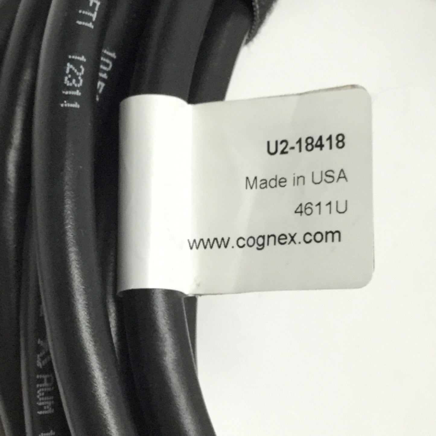 Used Cognex CKR-4G-CBL-001 Power & I/O Breakout Cable M12 12-Pin for Checker 4G, 5m