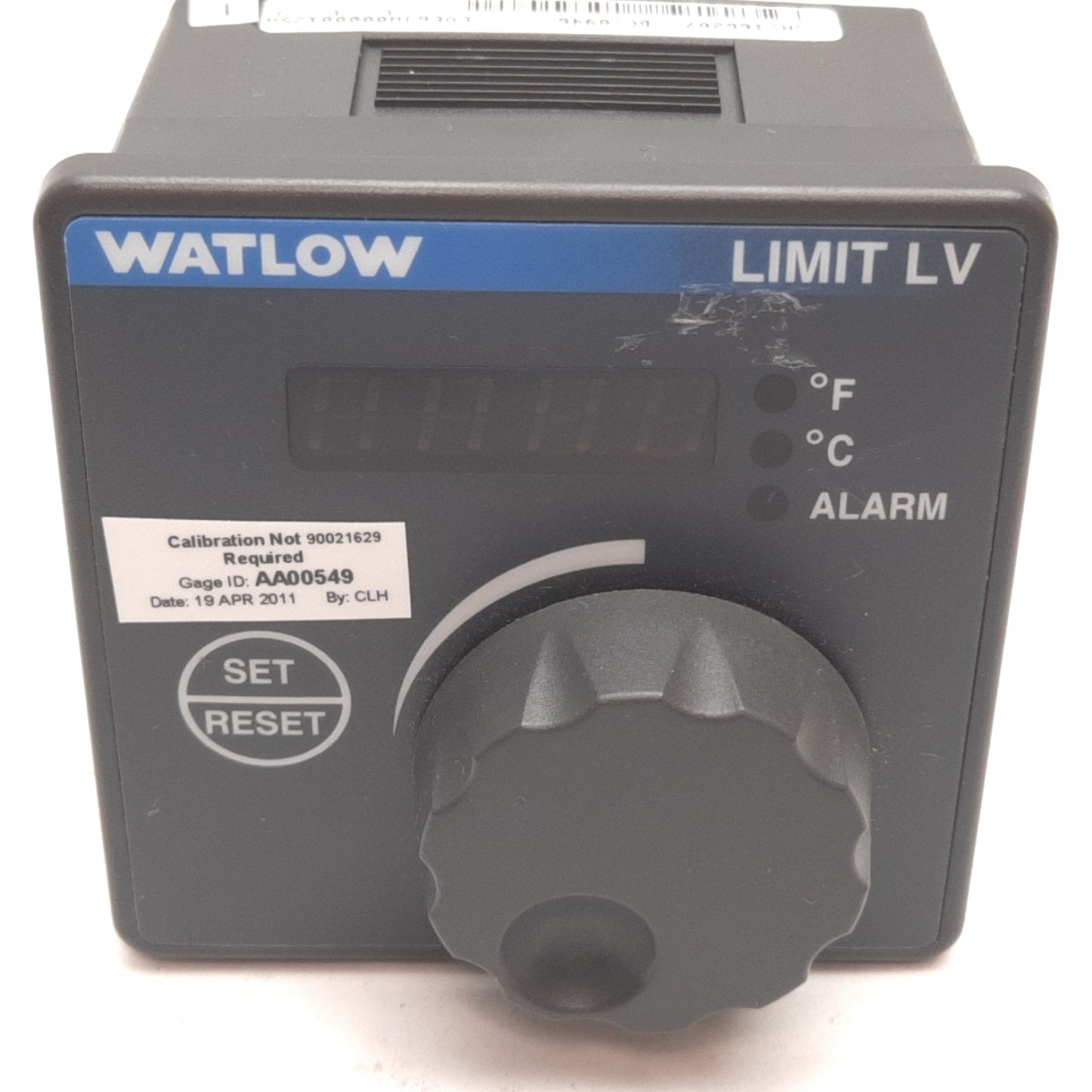 Used Watlow LVE6JW00000125A Temperature Limit Controller, T/C Type J (-210 to 1038øC)