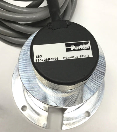 Used Accu-Coder E83 15S-19M1-1000N5D3HV-F10-CE-S251 Incremental Encoder, 1/4", 5VDC