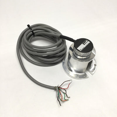 Used Accu-Coder E83 15S-19M1-1000N5D3HV-F10-CE-S251 Incremental Encoder, 1/4", 5VDC